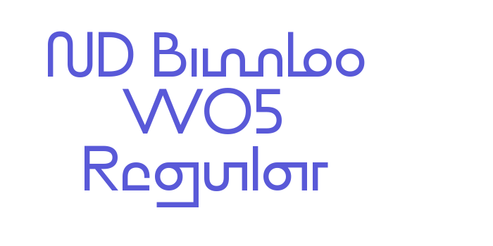 ND Bimbo W05 Regular Font Download