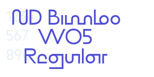 ND Bimbo W05 Regular-font-download