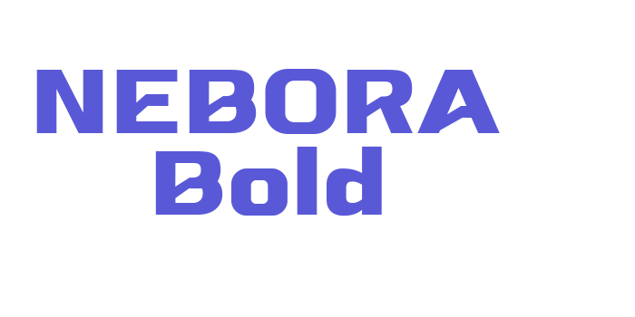 NEBORA Bold Font