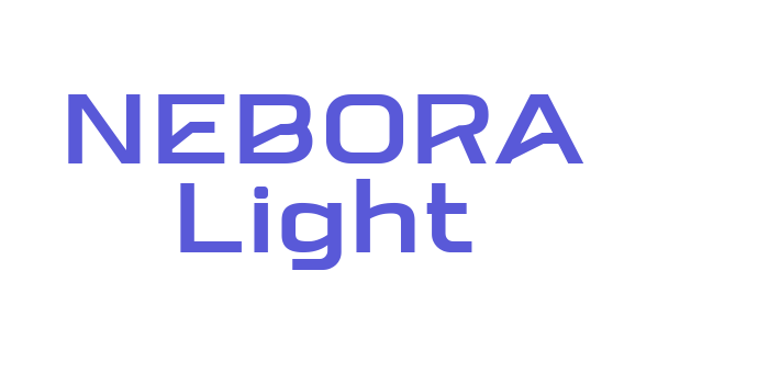 NEBORA Light Font Download