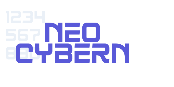 NEO CYBERN font free