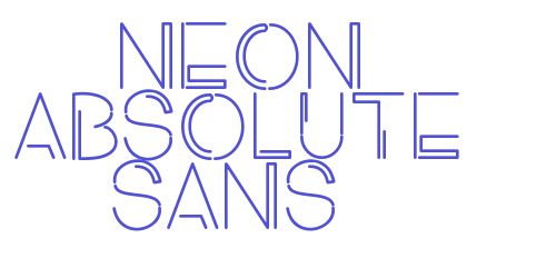 NEON ABSOLUTE SANS 1-font-download