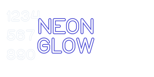 NEON GLOW-font-download