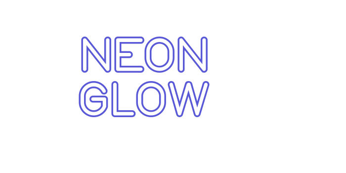 NEON GLOW Font