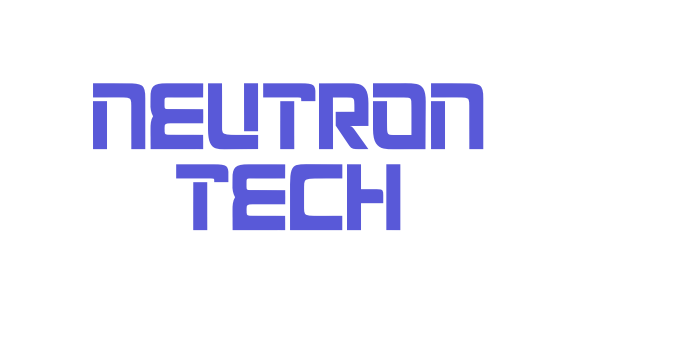 NEUTRON TECH Font Download