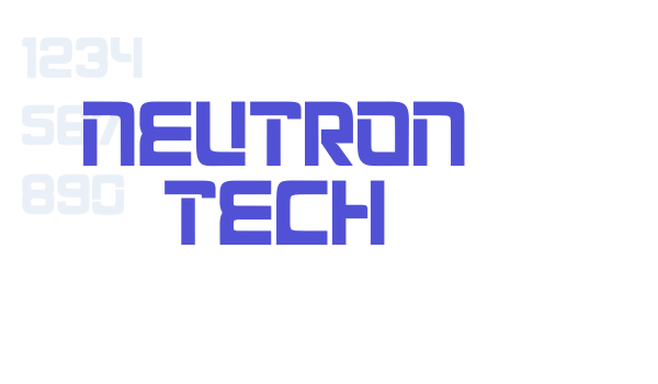 NEUTRON TECH font download