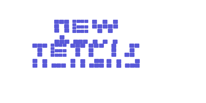 NEW TETRIS Font Download