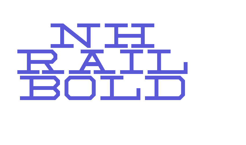 NH Rail Bold Font Download