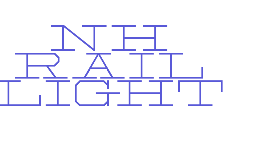 NH Rail Light Font Download