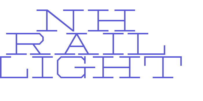 NH Rail Light Font Download