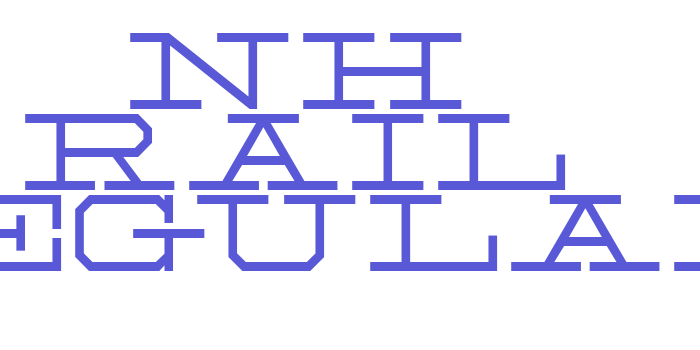 NH Rail Regular Font Download