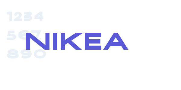 NIKEA font free