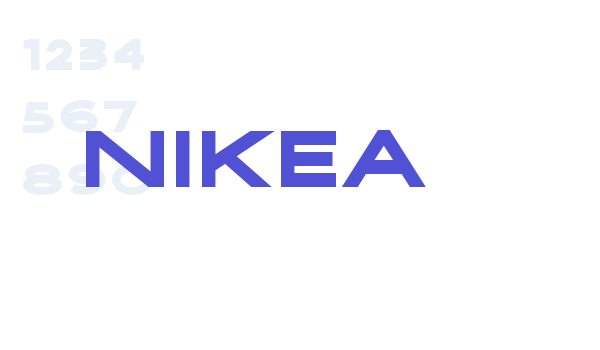 NIKEA font download