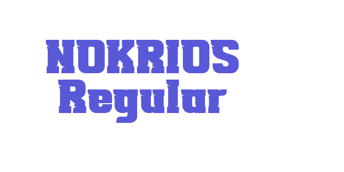 NOKRIOS Regular Font Download