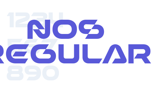 NOS Regular Font Download