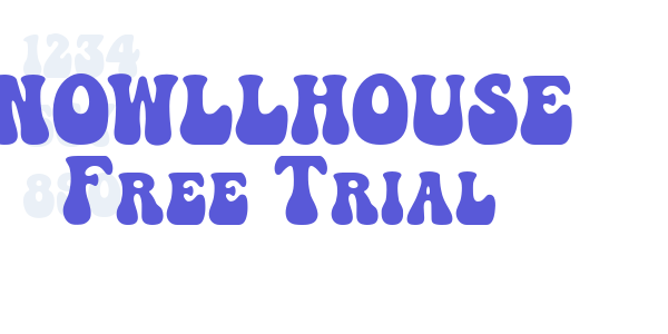 NOWLLHOUSE Free Trial font free