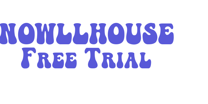 NOWLLHOUSE Free Trial Font Download