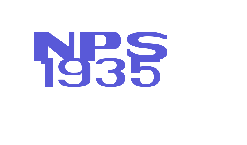 NPS 1935 Font