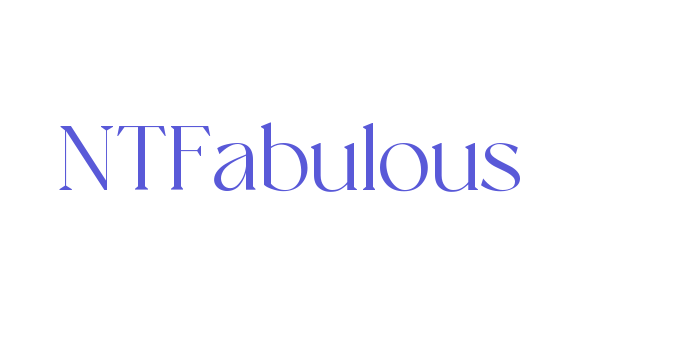 NTFabulous Font Download