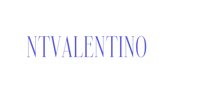 NTVALENTINO Font