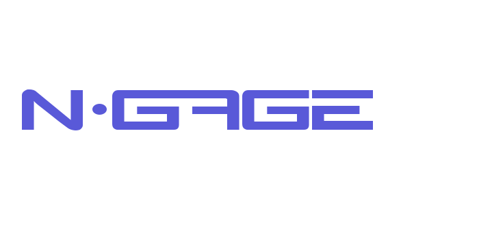 N-Gage Font Download