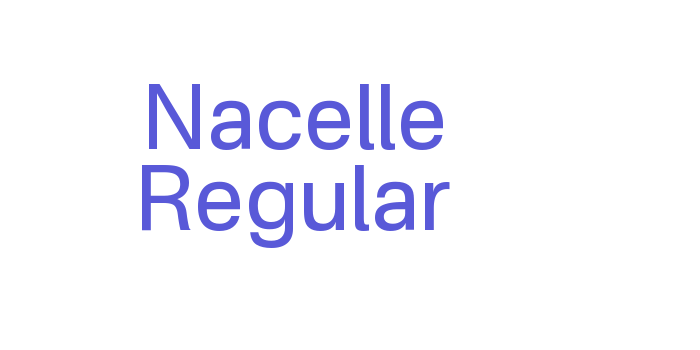 Nacelle Regular Font Download