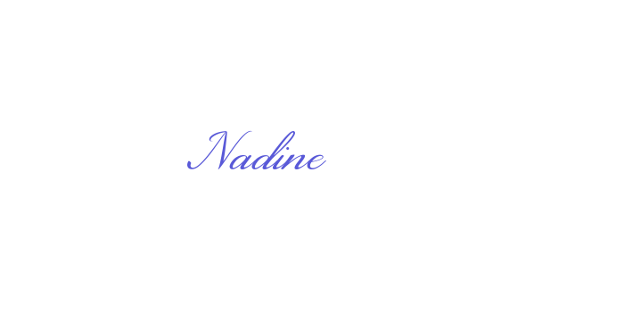 Nadine Font Download