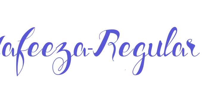 Nafeeza-Regular Font Download