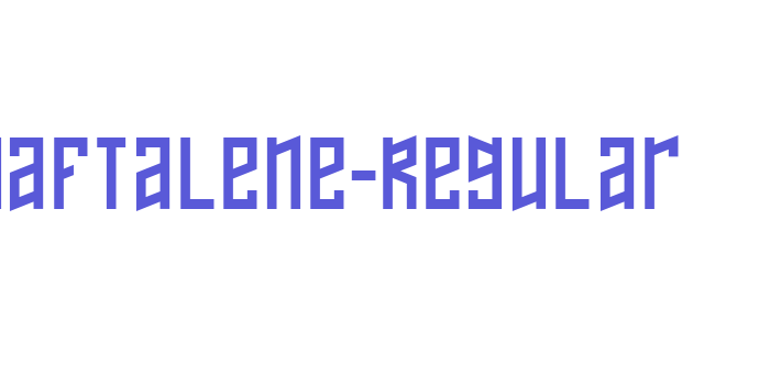 Naftalene-Regular Font Download