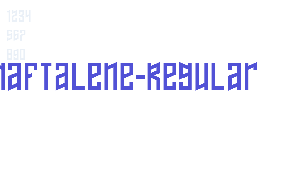 Naftalene-Regular-font-download