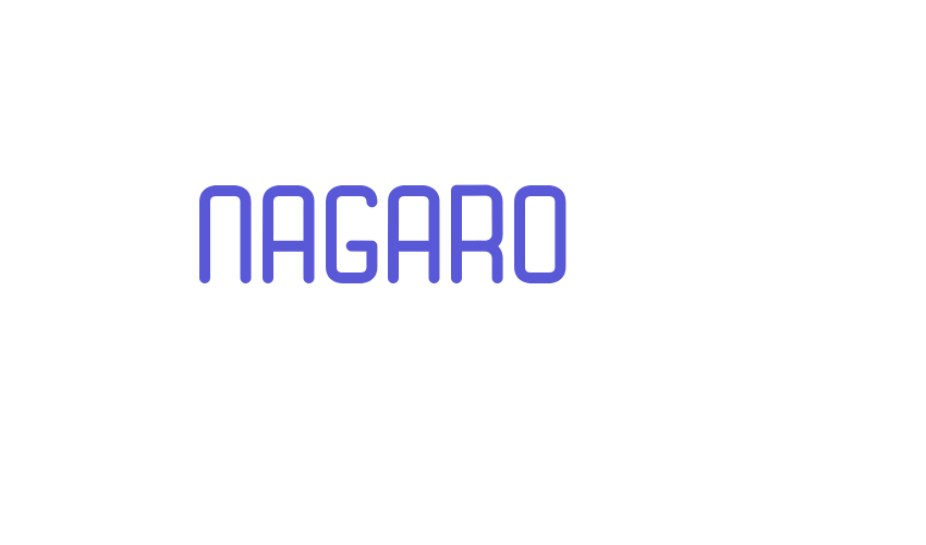 Nagaro Font