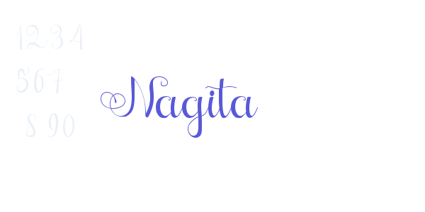 Nagita font