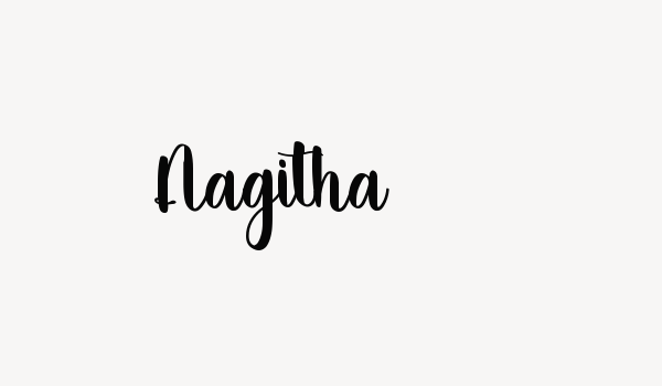 Nagitha Font