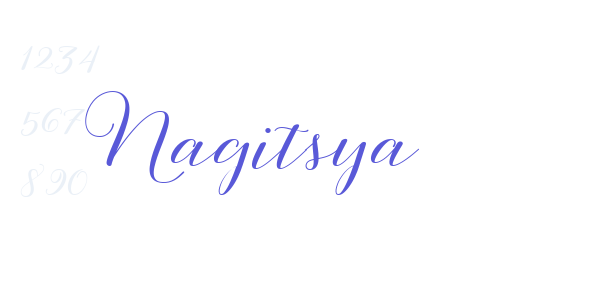 Nagitsya font free