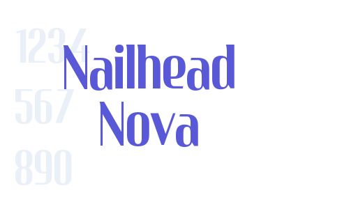 Nailhead Nova Font Download