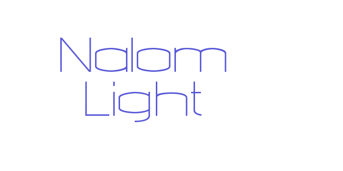 Nalom Light Font