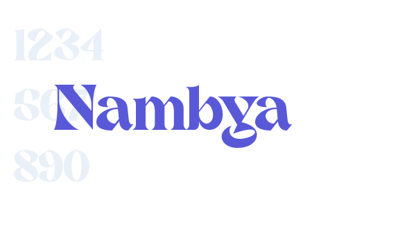 Nambya font free