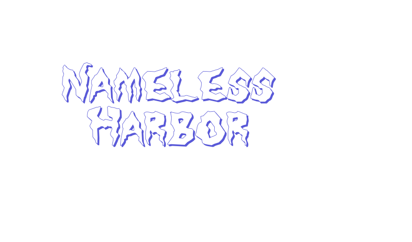 Nameless Harbor Font Download