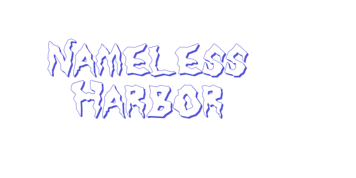 Nameless Harbor Font Download