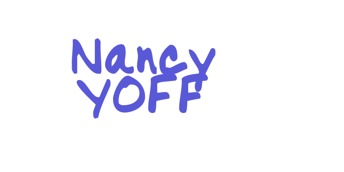 Nancy YOFF Font Download