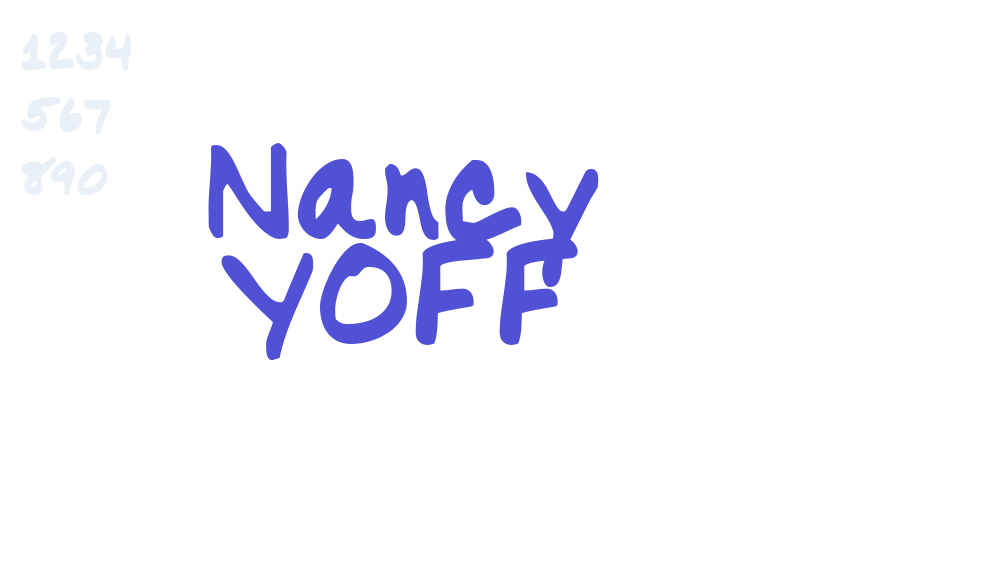 Nancy YOFF-font-download