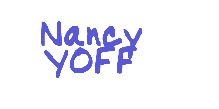 Nancy YOFF Font