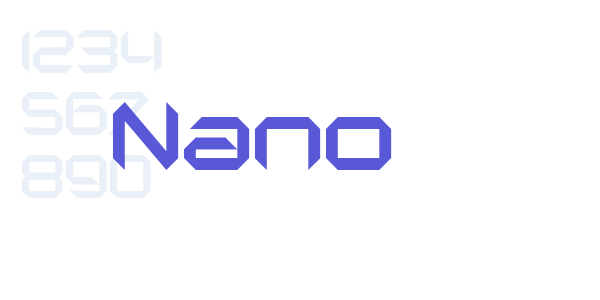 Nano font free