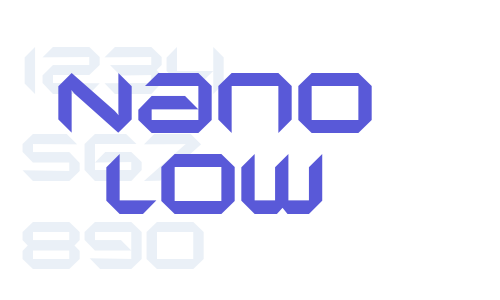 Nano low Font Download