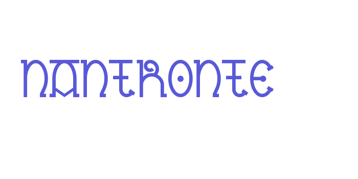 Nantronte Font Download