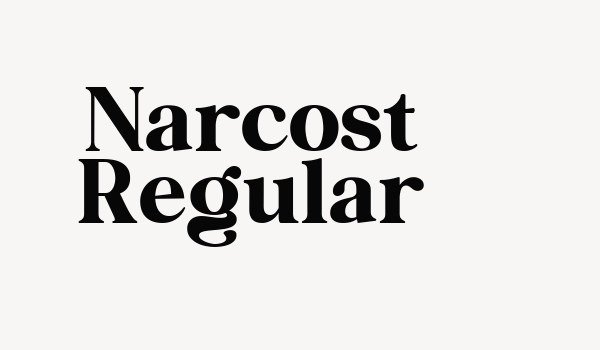 Narcost Regular Font