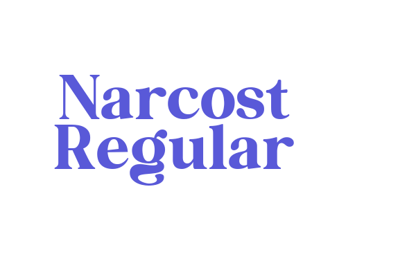 Narcost Regular Font