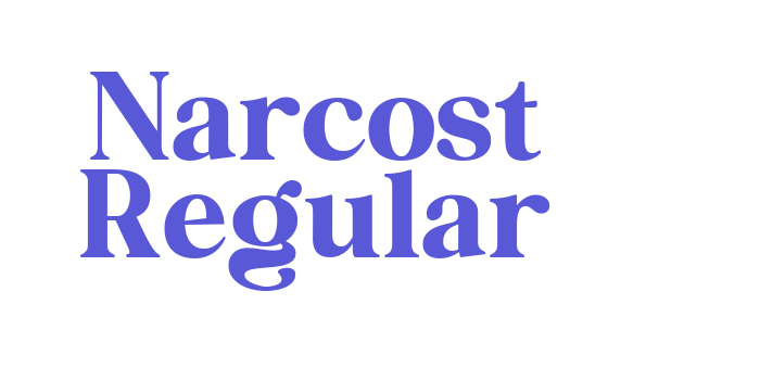 Narcost Regular Font