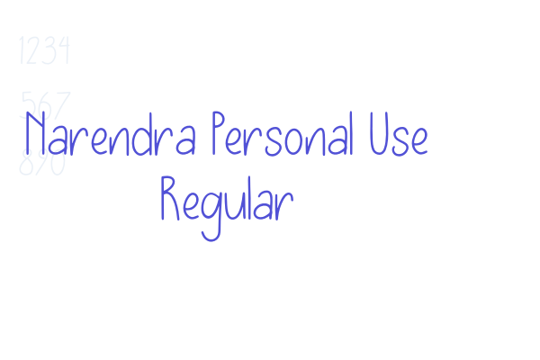 Narendra Personal Use Regular