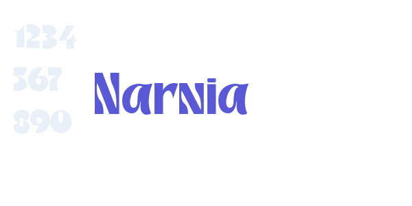 Narnia font free